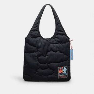 Coachtopia Loop Flat Tote with Cloud Quilting